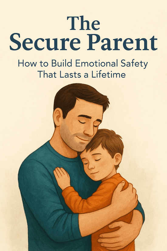 A father and child embracing, promoting emotional safety and connection from &